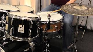 Cube heavy beech snare with Sonor Phonic BopKit