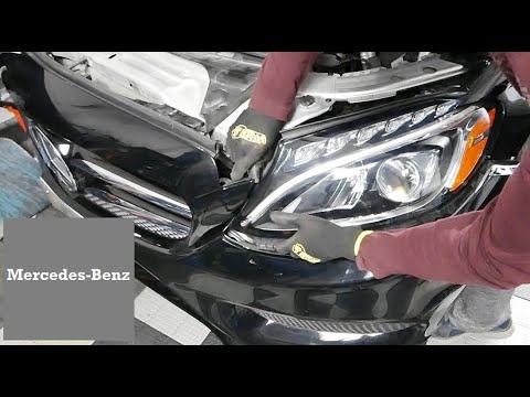 How to Replace Headlight in Mercedes Benz C300 W205 W206 and E300 W213