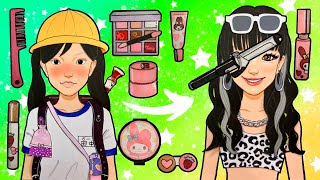 【paperdiy】【making】夏休みに入りさっそくはじける小学生🍉#making#asmr#夏休み@RyuaChannel