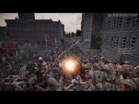 Will 29K Modern Soldiers Defend City From 1 Million Zombies Invasion UEBS 2