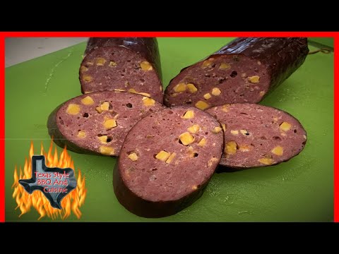 Smoked Summer Sausage | Jalapeno And Cheese Summer...