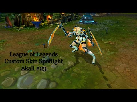 League of Legends Custom Skin Spotlight Akali #23 | [Ultime] Cyber Akali