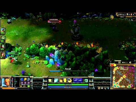 LoL Epic- Ezreal Across Map Snipe