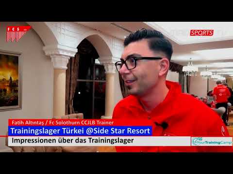 Trainingslager Impressionen - FC Solothurn 🇨🇭 @SideStarResort
