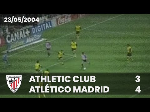 ⚽️ [Liga 03/04] J38 I Athletic Club 3 - Atlético Madrid 4 I LABURPENA