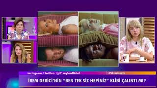 İrem Derici &quot;Ben Tek Siz Hepiniz&quot; klibi Juanes&#39;in Pa Dentro klibinden birebir çalıntı çıktı