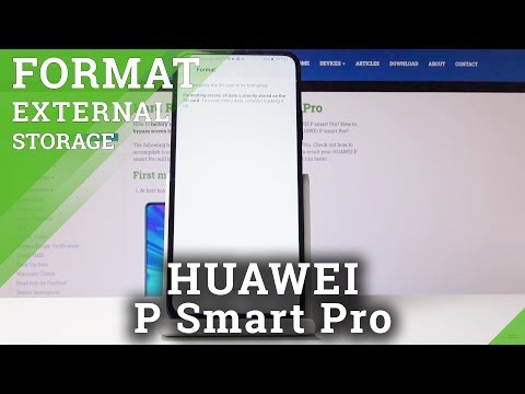 How to Delete Data from SD Card in Huawei P Smart Pro – Memory Card Format