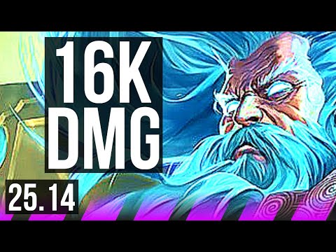 ZILEAN & Xayah vs SHACO & Ezreal (SUP) | 4/4/25, 16k DMG | KR Master | 25.14