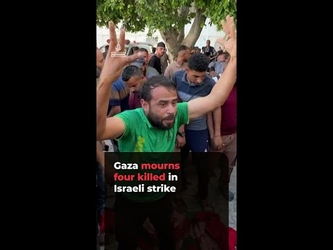 Gaza mourns four killed in Israeli strike