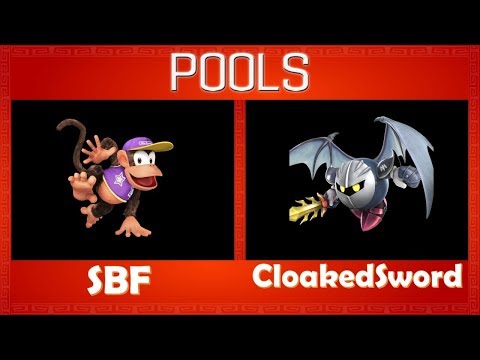 BailRiGG 3 Pools SBF (Diddy Kong) Vs CloakedSword (MetaKnight)