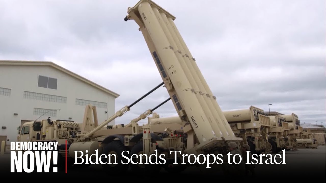"Itching for a War": Biden Deploys U.S. Troops to Israel as Netanyahu Threatens Escalation with Iran