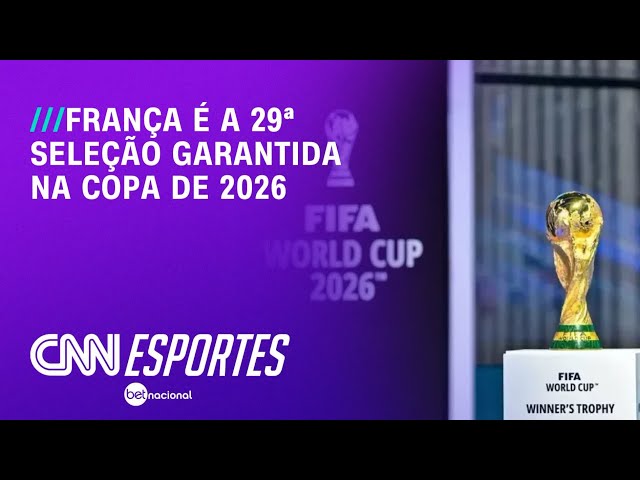 Veja as seleções classificadas para a Copa do Mundo de 2026 | CNN NOVO DIA