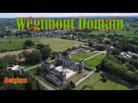 Domaine Provincial de Wégimont à Soumagne / Wégimont Castel- Liège BELGIUM-DRONE VIEW !