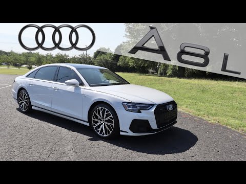 2023 Audi A8L 55 Quattro S-Line: Point Of View Start Up, Walkaround, Test Drive and Review