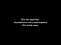 Tulus - Ruang Sendiri Lyrics