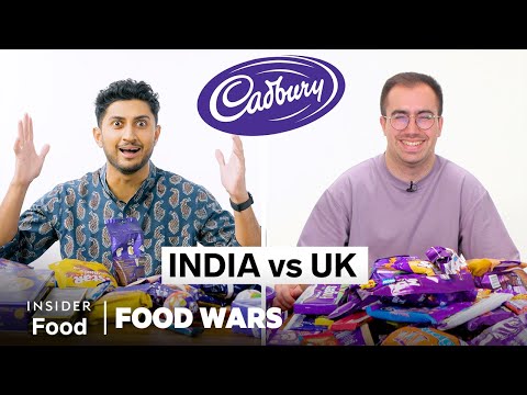 India vs UK Cadbury | Food Wars | Insider Food