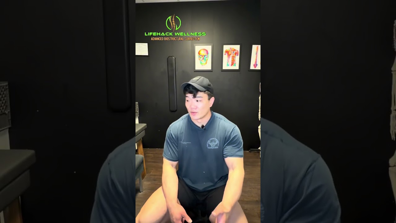 Dr. Andy of Lifehack Wellness Chiropractic on camera