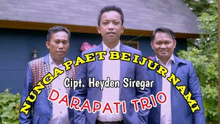 Download lagu DARAPATI TRIO || NUNGA PAET BE IJUR NAMI || COPYRIGHTED BY HEYDEN SIREGAR ||  MUSIC VIDEO mp3