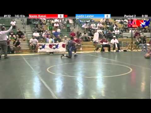 Sunkist Greco 74kg Semis - Justin Lester vs. Naoto Kasai