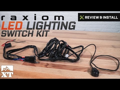 Jeep Wrangler Raxiom LED Lighting Switch Kit (1987-2017 YJ, TJ & JK) Review & Install
