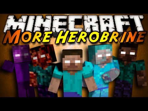 Minecraft Mod Showcase : MORE HEROBRINE!!