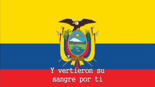 National Anthem of Ecuador Instrumental with lyrics