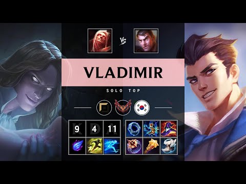 Vladimir Top vs Jayce - KR Grandmaster Patch 25.17