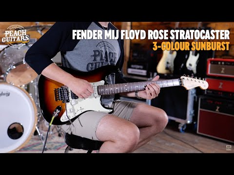 Fender American Floyd Rose Classic Stratocaster, 1995, with Rosewood Fretboard, 3-Color Sunburst image 10