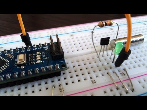 Датчик Холла A3144. Пример работы с Arduino