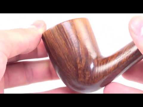 Savinelli Autograph Grade 6 All Smooth Chimney Style Freehand Smoking Pipe From PIPELIST.COM