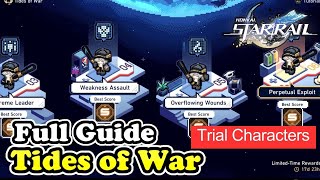 Tides of War Full Guide All Trial Characters Honkai Star Rail