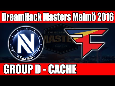 FaZe Clan vs Team EnVyUs | Day 2 Group D (Cache) DreamHack Masters Malmö 2016