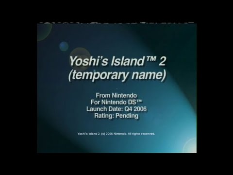 Nintendo Official Magazine - E3 2006 - Yoshi's Island DS - Trailer