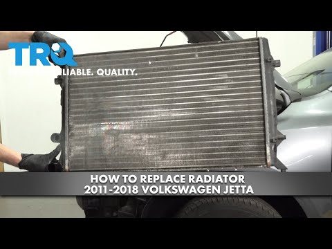How to Replace Radiator 2011-2018 Volkswagen Jetta