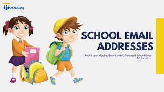 Get the Best School Email Addresses in US - SchoolDataLists
