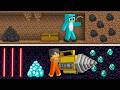 DIRT Vs DIAMOND Power ESCAPE BATTLE In Minecraft