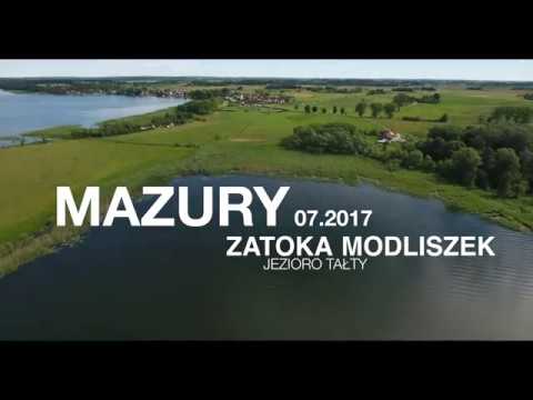 MAZURY 2017 - jez.Tałty - zatoka Modliszek 4K