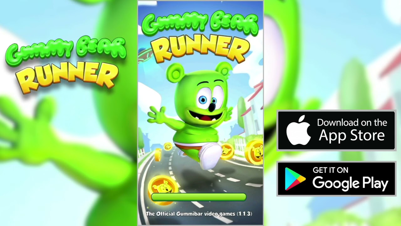 Gummy Bear Runner - Endless Runnin‪g‬ Gummibär Game Out Now! iOS & Android