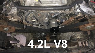 Servicing The Timing On The Audi 4.2L V8
