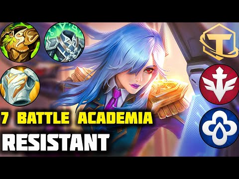 7 Battle Academia Leona is UNKILLABLE! | Teamfight Tactics 