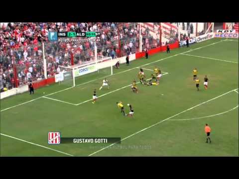 Gol de Gotti. Instituto 2 - Aldosivi 1.Fecha 21.Torneo Primera B Nacional 2014.FPT
