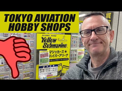 Tokyo Aircraft Hobby Shop HUGE Decline | Top-Gun & Yellow Submarine Hobby