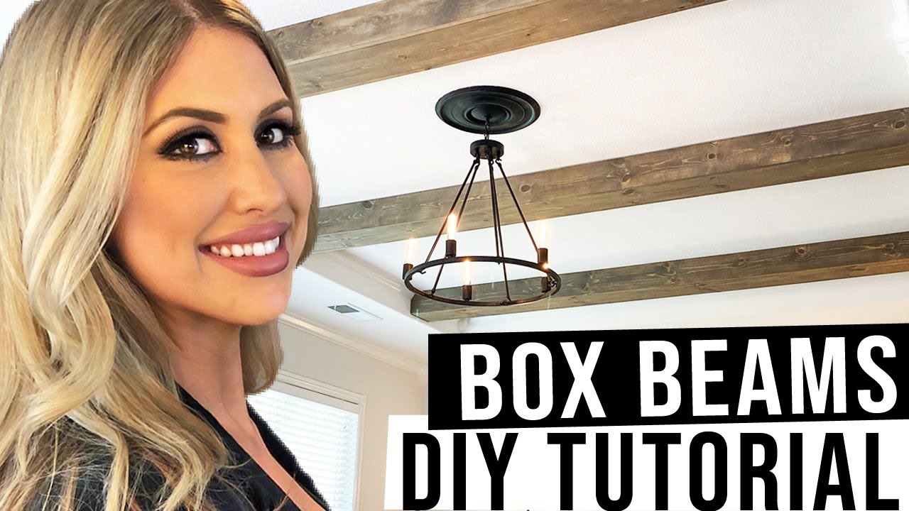 DIY Box Beams | Easy Faux Beams