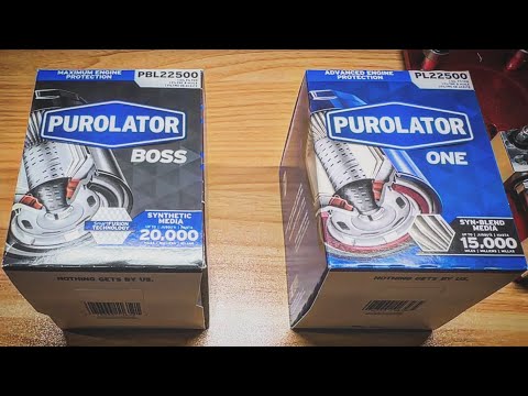 Inside Purolator Oil Filters: Boss & ONE