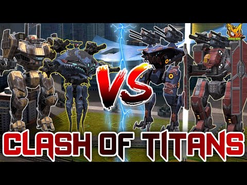 "Who Will Win? The Epic Battle of 4 Titans - War Robots"