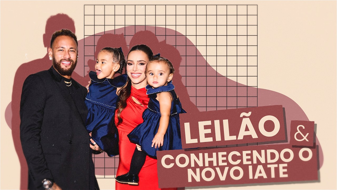 VLOG DA BRU - Leilão Instituto Projeto Neymar Junior e Conhecendo o novo Iate