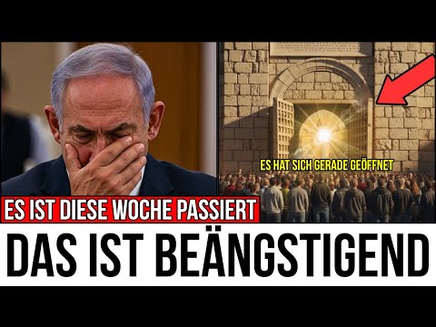 Jerusalem im Schock 😱 Das Tempeltor hat sich heute um 10:10 geöffnet — Nach 2000 Jahren versiegelt