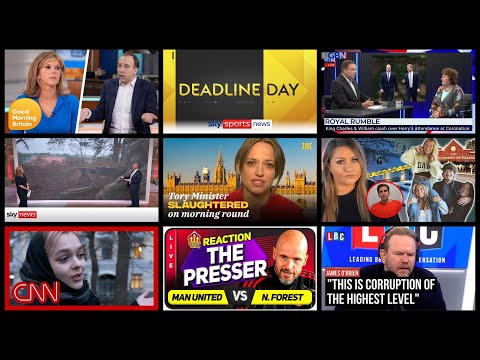 What's Trending in the UK in News & Politics on Wednesday, February 1st, 2023