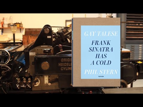 The letterpress printing of Frank Sinatra Has A Cold