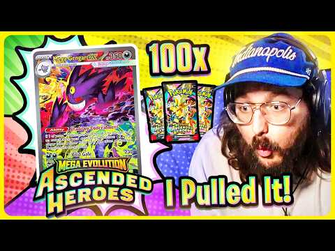 I Opened 100x ASCENDED HEROES Pokemon Packs... (ft. Drunk Panda)